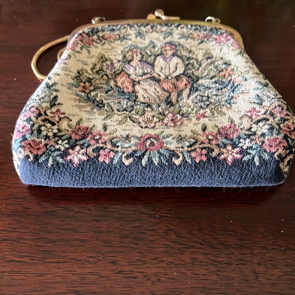 Vintage Tapestry Purse, L and M Spotlite Exclusive, Circa 1950 - Picture 9 of 16